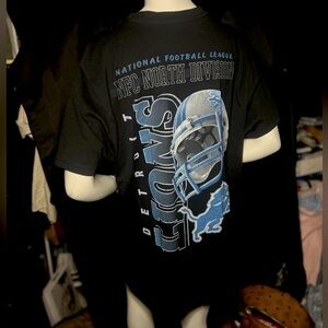 NFL Detroit Lions Black T-Shirt